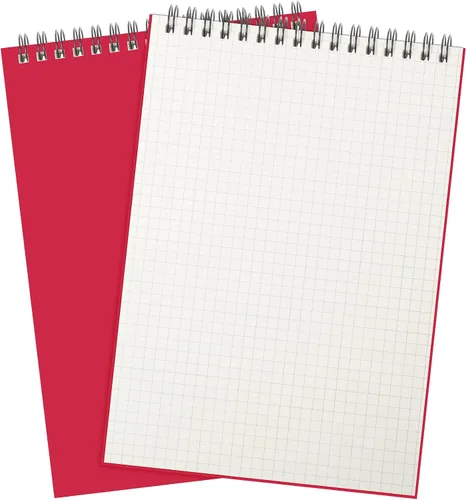 Vista 23 de Engrowtic Paquete de 1 bloc de notas en espiral de papel cuadriculado A5, bloc de notas encuadernado con alambre, bloc de notas de cuadrícula