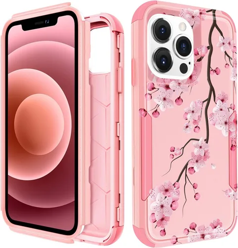 Vista 162 de Funda para iPhone SE 2020/2022/3ª generación, para iPhone 8/7, funda protectora resistente con diseño de flor linda para mujeres, hombres, niñas