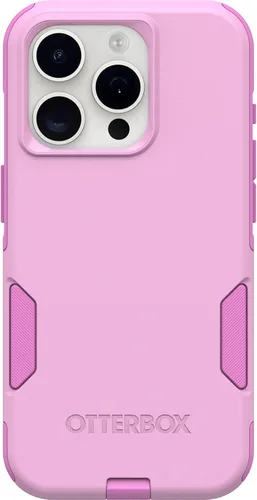 Vista 9 de OtterBox Funda para iPhone 15 Pro (Only) Commuter Series, negra, delgada y resistente, apta para bolsillo, con protección de puerto