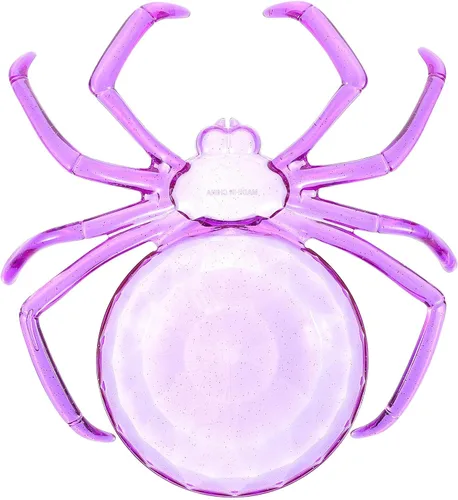 Vista 10 de Bandeja de dulces de araña estilo Halloween de 9.44 pulgadas, plato de postre de plástico multifunción para servir frutas en el hogar y cenar
