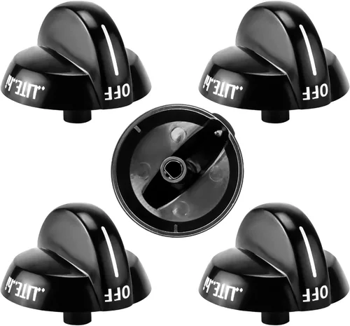 Vista 13 de Funmit 316220009 Reemplazo de perilla de quemador superior de estufa para Frigidaire Reemplaza AP4322122 PS1991531 EAP1991531 (Negro, Paquete de 3)