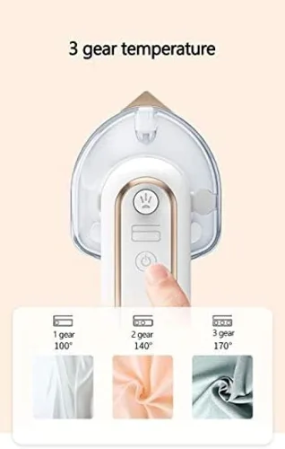 Vista 6 de Wireless Handheld Steam Iron Mini Portable USB Clothes Steamer With Charging Possibility Hanging Ironing For Travel Home 160W,Hilarious123