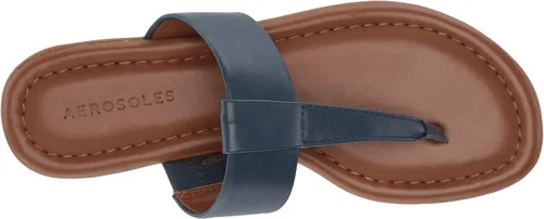 Vista 5 de Aerosoles Catty Sandalia Plana para Mujer, Azul Marino, 8.5