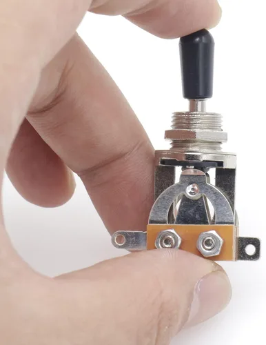 Vista 6 de Interruptor selector de palanca de 3 vías para guitarra eléctrica, interruptor de pastilla de 2 piezas, accesorios de guitarra metal body