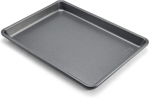 Vista 7 de Chicago Metallic Commercial II - Bandeja antiadherente pequeña para galletas/hornear. Perfecto para hacer rollos de gelatina, galletas, pasteles