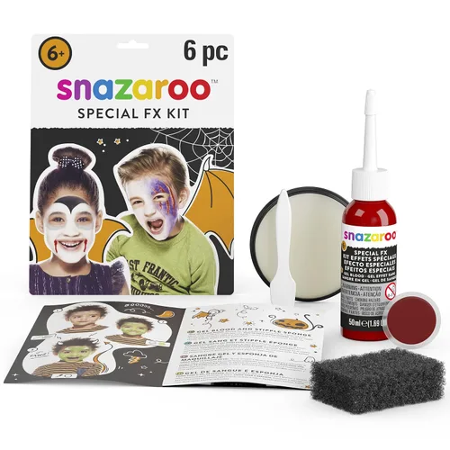 Vista 10 de Snazaroo, paleta de pintura facial
