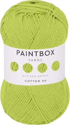 Vista 33 de Paintbox Yarns - Hilo 100% algodón DK, 1.76 onzas, 137 yardas, 410.1 ft #401 Papel blanco