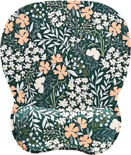 Vista 15 de EooCoo Alfombrilla ergonómica para mouse con soporte de muñeca, alfombrilla de mouse con reposamuñecas de espuma viscoelástica y base antideslizante