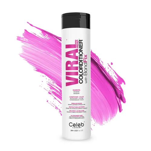 Vista 10 de Celeb Luxury Acondicionador de depósitos de color - Actualizador de color con Bondfix Bond Rebuilder, Viral y Gem Lites, combina con Colorwash Fire