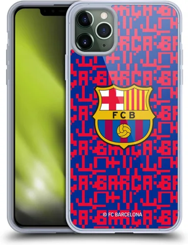 Vista 24 de Head Case Designs Funda de gel suave con licencia oficial del FC Barcelona Barca Crest Graphics [protección de grado militar] compatible con Apple