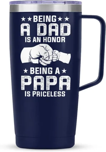 Vista 13 de SANDJEST Mejor Taza para Tía Taza de Tía con Asa 20oz Acero Inoxidable Taza de Café Aislada para Viaje Regalos para Tías de Sobrina Sobrino Regalo