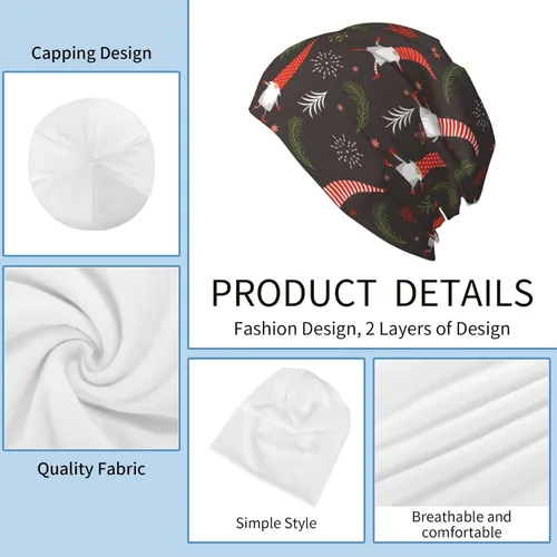 Vista 84 de Bufanda casual Bandana Sombrero Suelto Gorro Elástico Gorro, Gorro
