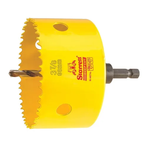 Vista 14 de Starrett LS - Corona perforadora HSS de corte profundo 1-7-8" (48mm) (DCH0178-G)
