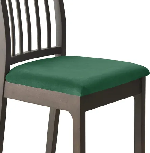 Vista 27 de Fundas de asiento de terciopelo para silla, fundas de asiento suaves y elásticas para comedor y cocina, protector de asiento de silla extraíble