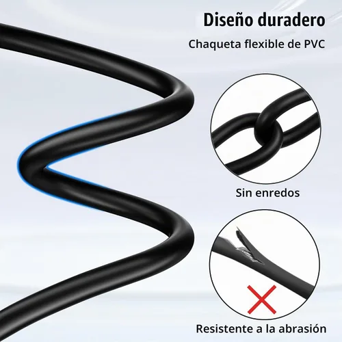 Vista 6 de SMALL-EYE Cable de conexión XLR macho a macho de 5 pies, paquete de 2