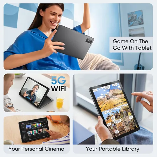 Vista 6 de Tablet de 10 Pulgadas, Tablet Android de 10 Pulgadas Android 15, Octa-Core, 18GB(6+12)RAM+128GB ROM+1TB Ampliable, Pantalla IPS de 1280x800