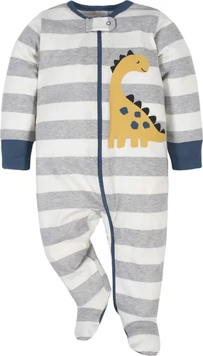 Vista 2 de Gerber - Mamelucos para niños bebés, paquete de 4 Sleep 'N Play., recién nacido