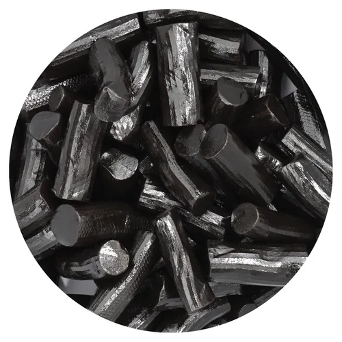 Vista 5 de Finnska Regaliz negro sin azúcar, bolsa a granel de 1 libra, caramelo sin azúcar, regaliz masticable suave
