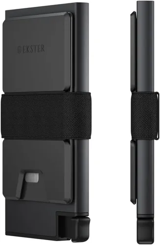 Vista 62 de Ekster Aluminum Cardholder Wallet for Men Metal Wallets with RFID Blocking Layer Slim & Minimalist Aluminum Wallet with Push Button for Quick