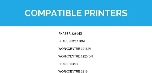 Vista 9 de LD Productos Cartucho de tóner compatible para Xerox 106R02777 Alta capacidad (negro) Compatible con Xerox Phaser 3260/DI 3260 /DNI 3215/NI 3225/DNI