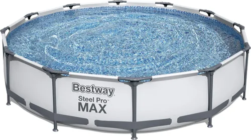 Vista 4 de Bestway Steel Pro MAX - Juego de piscina de tierra de 1 pie x 30 pulgadas