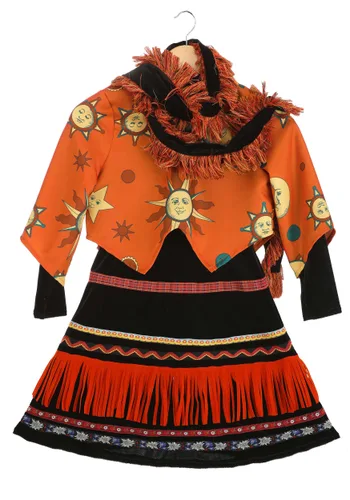 Vista 4 de Disfraz de vestido Dani Dennison de Disney Hocus Pocus para niña Multicolor