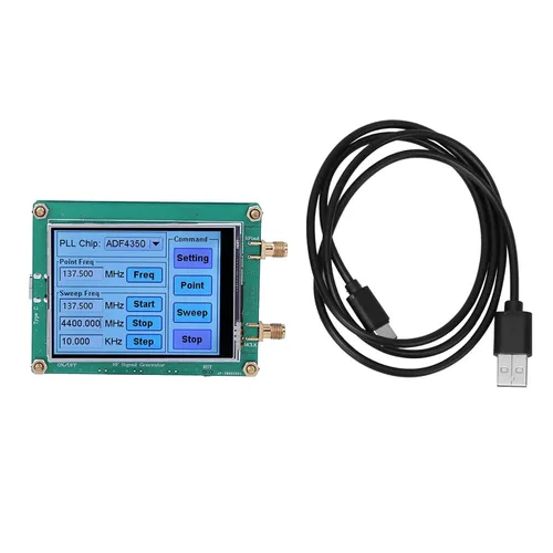 Vista 9 de AUNMAS Generador de alta exactitud, Generadores de funciones Pruebas eléctricas Full RF Sweep Dot Frecuencia Módulo Radio PC Medidor Control