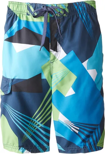 Vista 25 de Kanu Surf Traje de baño de playa con protección UPF 50+ de secado rápido para niños Dominica Verde