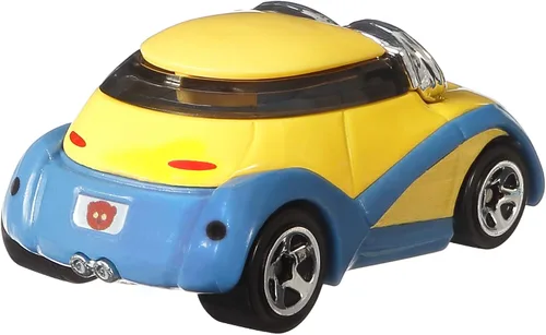Vista 2 de Hot Wheels Caracteres Cars Minions El ascenso de Gru Bob Escala 1:64 Vehículo DieCast 4/6
