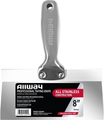 Vista 2 de ALLWAY UTK8 Cuchillo profesional de acero inoxidable con extremo de martillo, 8 pulgadas