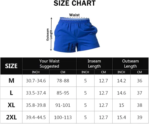 Vista 5 de JEEING GEAR Pantalones cortos de correr para hombre de 5 pulgadas, ligeros, de secado rápido, con malla transpirable en la parte trasera