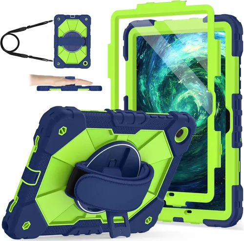 Vista 18 de Nitupai - Funda giratoria de 11 pulgadas para Samsung Galaxy Tab A11+ Plus y A9+ 2025/2023