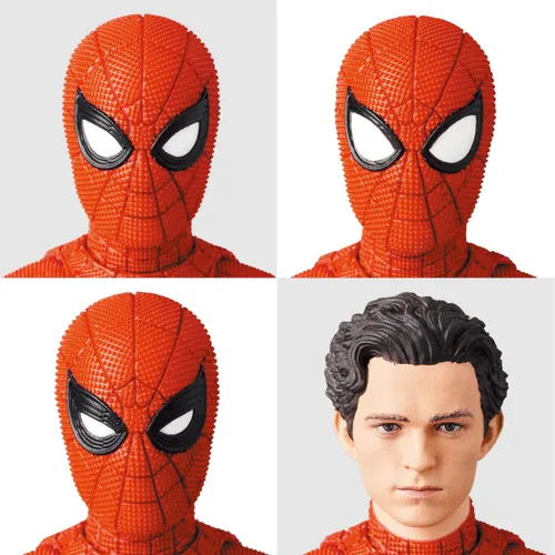 Vista 7 de Medicom: MAFEX Spider-Man en traje mejorado (Sin camino a casa)