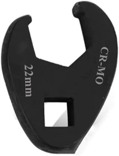 Vista 14 de FLZOSPER Llave de tuerca fraccionaria métrica de 1/2 pulgada de 0.827 in, llave de trinquete totalmente pulida, llave de pie de cuervo de extremo