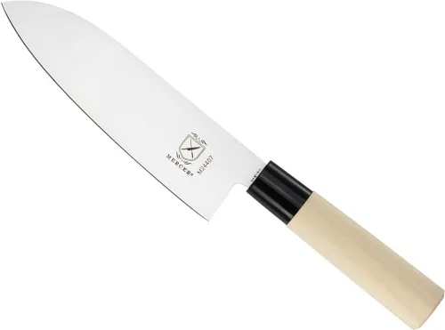 Vista 9 de Mercer Culinary, colección asiática. Cuchillo rebanador., NSF Handle