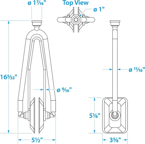 Vista 7 de Seachoice Enjuagador Universal para Motor de Barco, Estilo Manguito