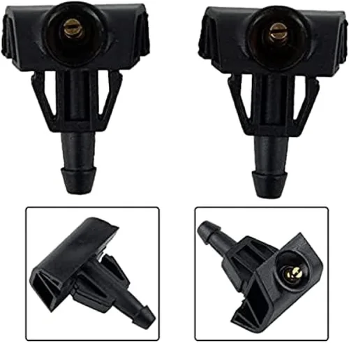 Vista 5 de KAYJAE 2pcs Car Front Windshield Wiper Washer Nozzles,for Nissan for X-Trail 2008-2015 Replacement Parts Accessories