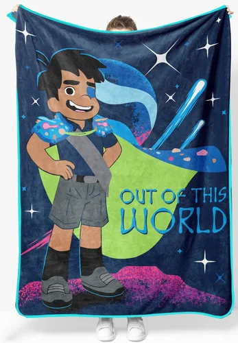 Vista 8 de Jay Franco Marvel Miles Morales Gamerverse Be Greater - Manta para niños, mide 46 x 60 pulgadas, ropa de cama para niños, forro polar súper suave