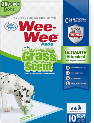 Vista 11 de Four Paws Wee-Wee Ultimate Attractant - Almohadillas para orina de perro