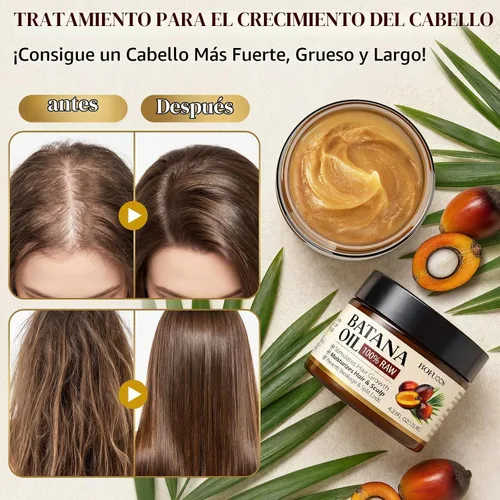Vista 5 de Raw Batana Oil for Hair Growth – 100% Pure Unrefined from Honduras