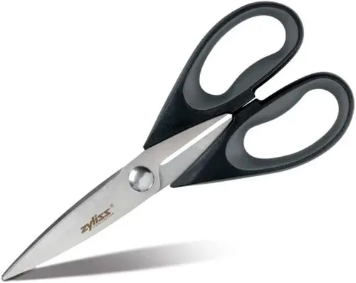 Vista 4 de Zyliss Tijeras multiusos resistentes Acero inoxidable Negro Tijeras para aves de corral y carne Apto para lavavajillas 5 años de garantía