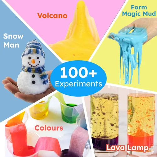 Vista 3 de Butterfly EduFields Kit de ciencia de más de 100 piezas para niñas de 4, 5, 6, 7, 8 años Niñas en CTIM y experimentos científicos Ideas