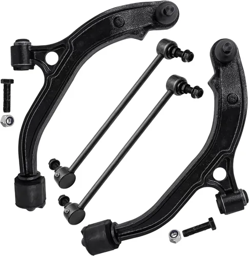 Vista 221 de Detroit Axle - Kit de brazos de control de extremo delantero para Acura 2004-2008 TSX 2003-2007 Honda Accord, 2 brazos de control inferiores, 2