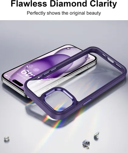 Vista 145 de HOOMIL Funda para iPhone 7 Plus/iPhone 8 Plus de 5.5 Pulgadas, sin amarillamiento, protección contra caídas, cubierta trasera dura transparente