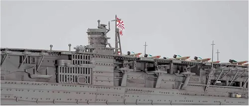 Vista 2 de Hasegawa HWL227 1:700 Escala IJN Portaaviones Kit Modelo Akagi
