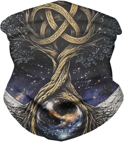 Vista 5 de GLUDEAR Rave - Bandana para el cuello, bufanda para el cuello, bufanda para el sol, polvo, viento, pasamontañas, para hombres y mujeres