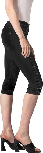 Vista 2 de Hybrid & Company Jeans capri elásticos ajustados para mujer