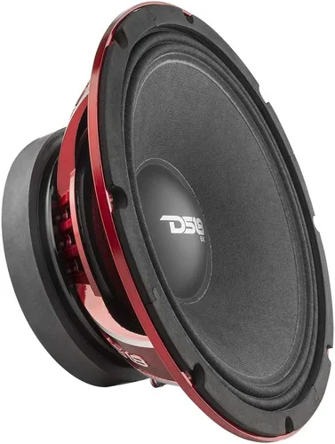 Vista 7 de DS18 PRO-EXL64 - Altavoz de 6.5 pulgadas, rango medio, bala de aluminio roja, 600 W máximo, 300 W RMS, 4 ohmios, imán de ferrita, para el audio