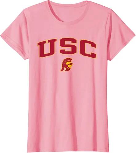 Vista 10 de USC Apparel Southern Cal Trojans Classic Logo Camiseta oficial Negro