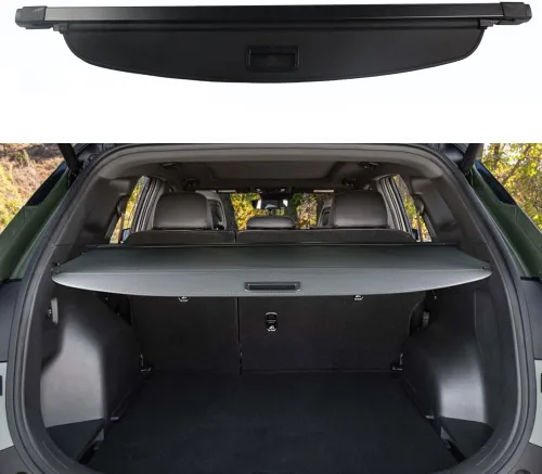 Vista 18 de Cubierta de carga para Land Rover Discovery 3 LR3 2005-2008 2009 y para Discovery 4 LR4 2010-2015 2016 Accesorios Cubierta de seguridad retráctil
